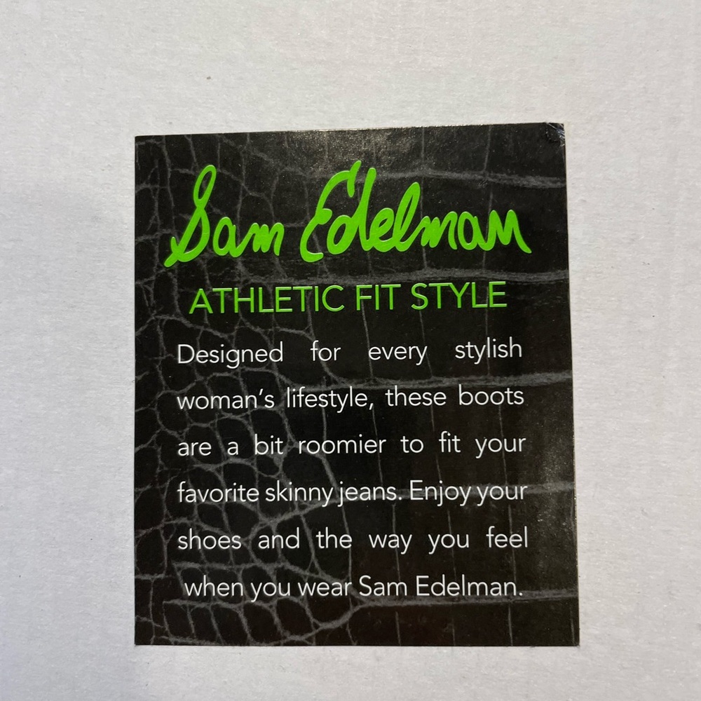 New with tags Sam Edelman Athletic Sit Fall Booties - Picture 4 of 7